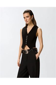 Gilet da donna di colore nero Pinko | GIUGGIOLOZ99