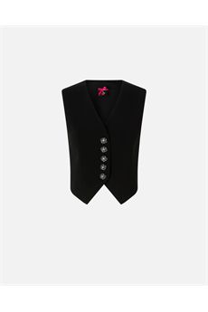 Gilet da donna di colore nero Pinko | GIUGGIOLOZ99