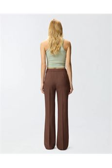 Pantaloni da donna di colore marrone Pinko | NEW SERENIDADL78