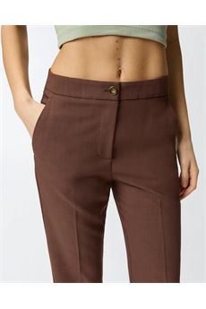 Pantaloni da donna di colore marrone Pinko | NEW SERENIDADL78