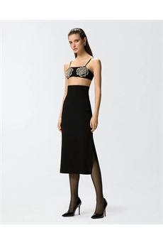 Gonna da donna di colore nero Pinko | PERAZ99