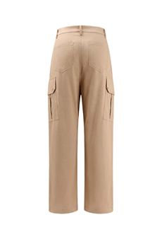 Pantaloni da donna di colore beige Pinko | ROSALIND41