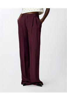 Pantaloni da donna di colore Bordeaux