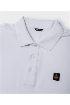Polo da uomo di colore bianco Refrigiwear | KURTA00010