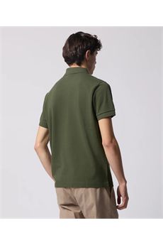 Polo da uomo di colore verde militare Refrigiwear | KURTE00312