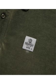 Polo da uomo di colore verde militare Refrigiwear | KURTE00312