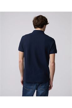 Polo da uomo di colore blu Refrigiwear | KURTP02800