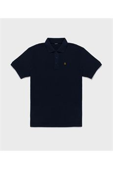 Polo da uomo di colore blu Refrigiwear | KURTP02800