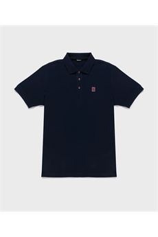 Polo da uomo di colore blu