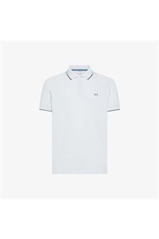 Polo da uomo di colore bianco Sun 68 | A3611101