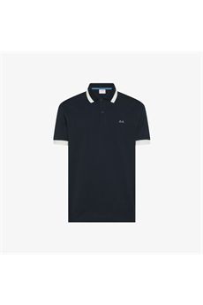 Polo da uomo di colore blu Sun 68 | A3611207