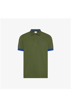 Polo da uomo di colore verde Sun 68 | A3612137