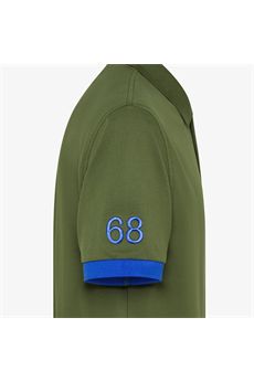 Polo da uomo di colore verde Sun 68 | A3612137