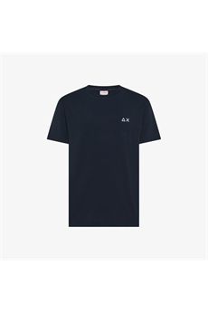 T-shirt da uomo di colore blu Sun 68 | T3610407