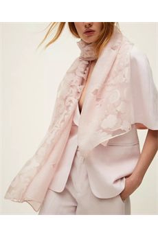 Stola da donna di colore Sabbia Rosa Twinset Accessori | 261TA432000570