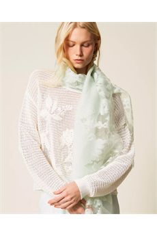 Stola da donna di colore azzurro acqua Twinset Accessori | 261TA432013162