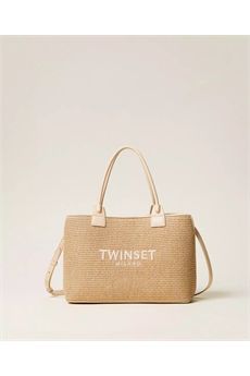 Borsa da donna di colore Beige Parchment Twinset Accessori | 261TB707007222