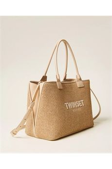 Borsa da donna di colore Beige Parchment Twinset Accessori | 261TB707007222