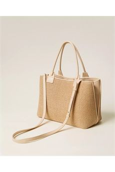 Borsa da donna di colore Beige Parchment Twinset Accessori | 261TB707007222