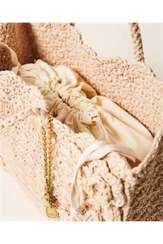 Borsa da donna di colore Beige Delicate Sand Twinset Accessori | 261TB751013161