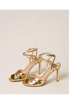 Sandali da dona di colore Tejus Platinium Twinset Accessori | 261TCP11213330