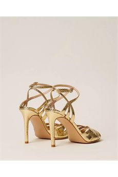 Sandali da dona di colore Tejus Platinium Twinset Accessori | 261TCP11213330