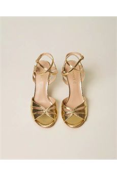 Sandali da dona di colore Tejus Platinium Twinset Accessori | 261TCP11213330