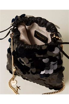 Pochette da donna di colore nero Twinset Accessori | 261TL802000006