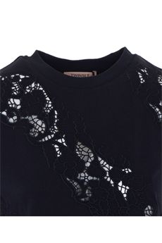 T-shirt da donna di colore nero Twinset | 261TT205000006