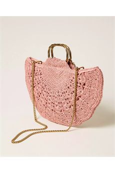 Borsa da donna di colore coral bead Twinset | 261TD832011752