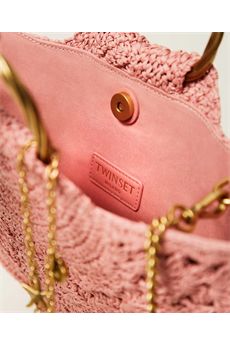 Borsa da donna di colore coral bead Twinset | 261TD832011752