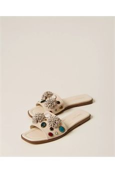 Snadali da donna di colore Madreperla Twinset | 261TGT06200059