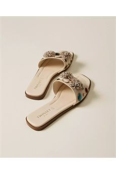 Snadali da donna di colore Madreperla Twinset | 261TGT06200059