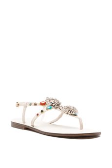 Sandalo da donna di colore perla Twinset | 261TGT06400059