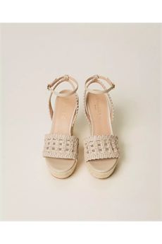 Sandali da donna di colore madreperla Twinset | 261TGT07600059