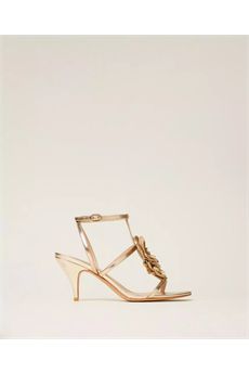 Sandali da donna di colore oro Twinset | 261TGT08210366