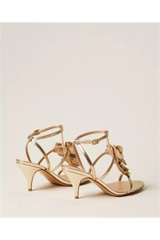 Sandali da donna di colore oro Twinset | 261TGT08210366