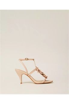 Sandali da donna di colore Beige Rope Twinset | 261TGT08212145