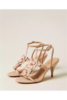 Sandali da donna di colore Beige Rope Twinset | 261TGT08212145