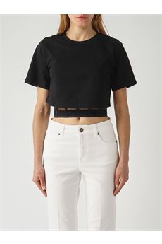 T-shirt da donna di colore nero Twinset | 261TP202000006
