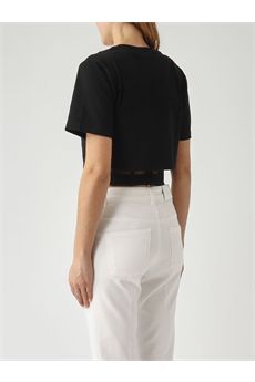 T-shirt da donna di colore nero Twinset | 261TP202000006