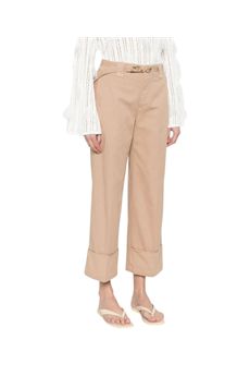 Pantaloni da donna di colore beige Twinset | 261TP215012145