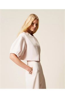 Giacca da donna di colore Sabbia Rosa Twinset | 261TP241000570