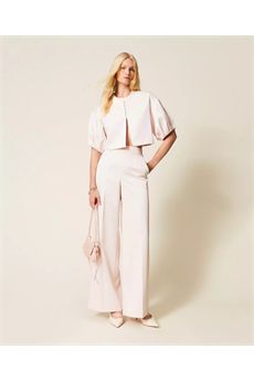 Giacca da donna di colore Sabbia Rosa Twinset | 261TP241000570