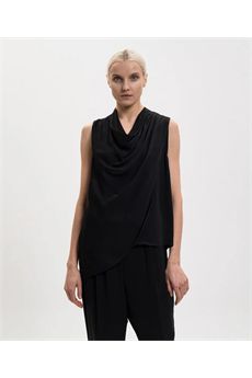 Top da donna di colore nero Twinset | 261TP242000006