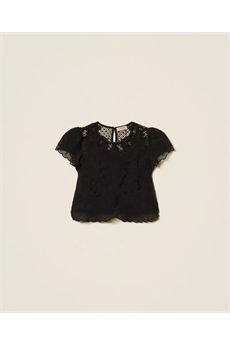 Blusa da donna di colore nero Twinset | 261TP258100006