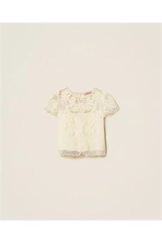 Blusa da donna di colore bianco neve Twinset | 261TP258100282