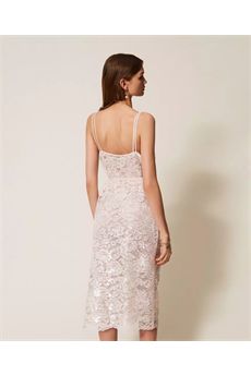 Abito da donna di colore sabbia rosa Twinset | 261TP263000570