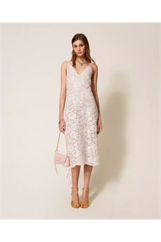 Abito da donna di colore sabbia rosa Twinset | 261TP263000570