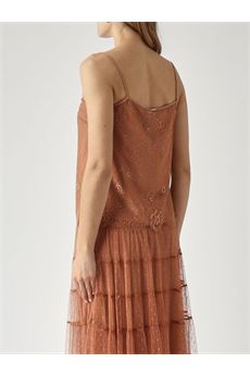 Top da donna di colore mocha Twinset | 261TP277413168